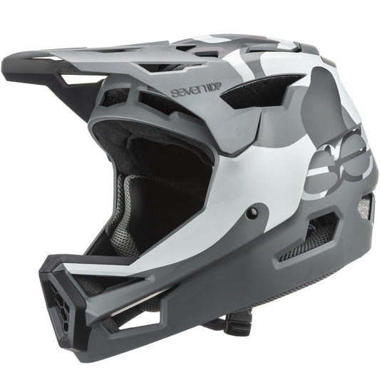 7 iDP Project 23 ABS Full Face Helmet - Matt Urban Camo-Black