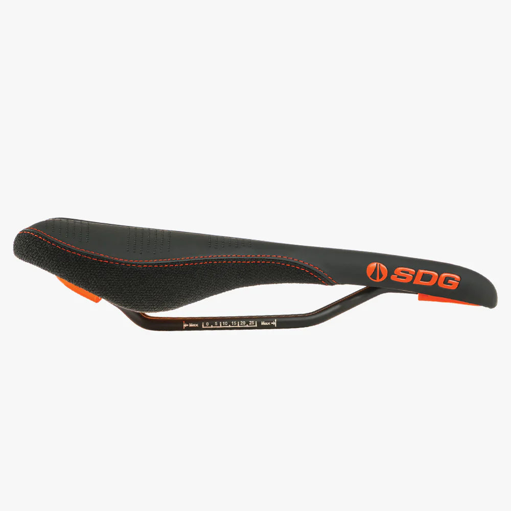 SDG Radar CroMo MTB Saddle - Black-Orange