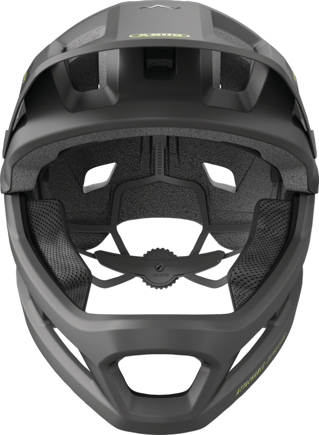 Abus Youdrop Full Face Kids Helmet - Velvet Black