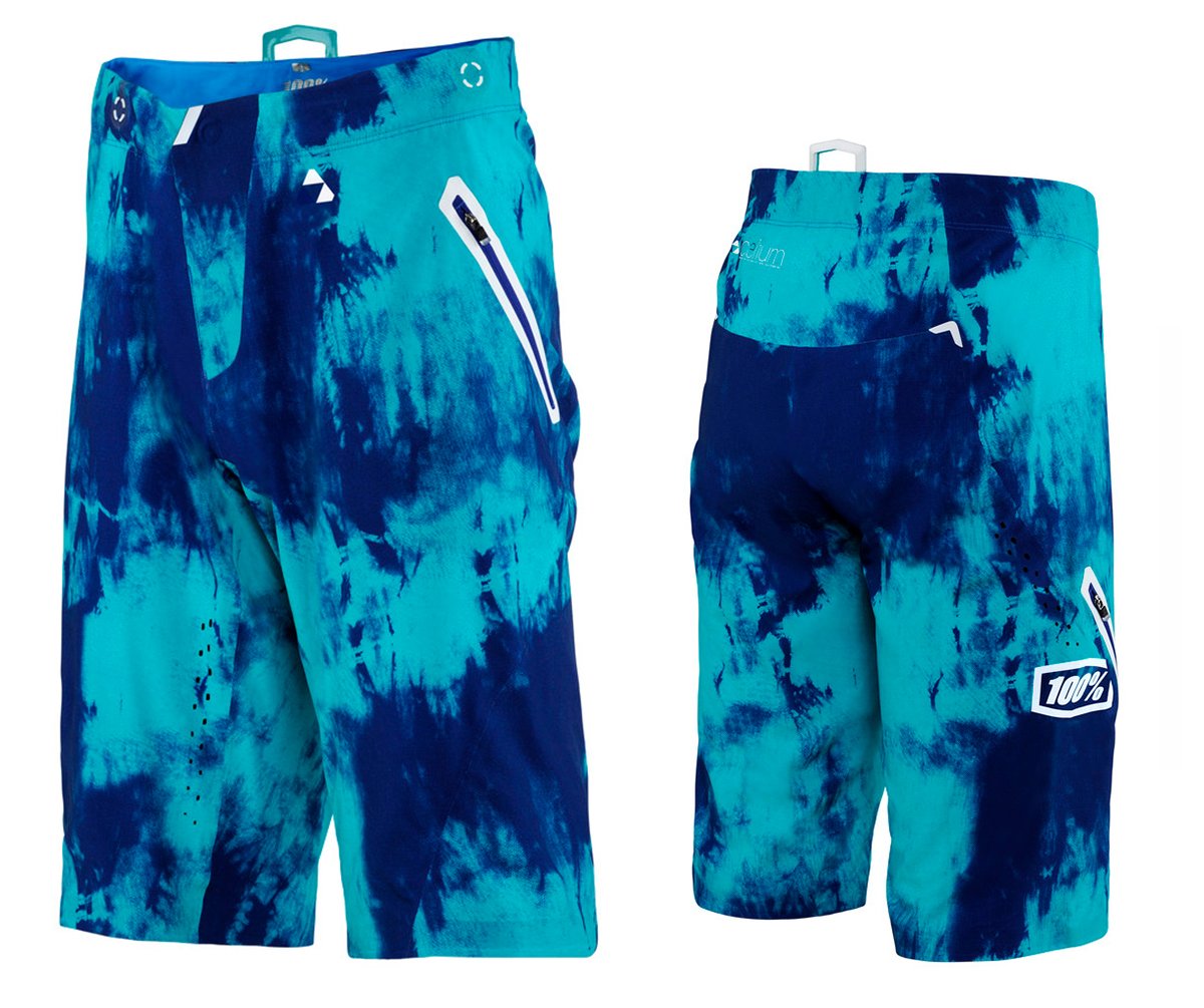 100% Celium Tiedyed Short - Blue Blue Tiedyed 30"