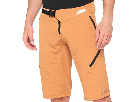 100% Airmatic All Mountain Short - Caramel Caramel 28"