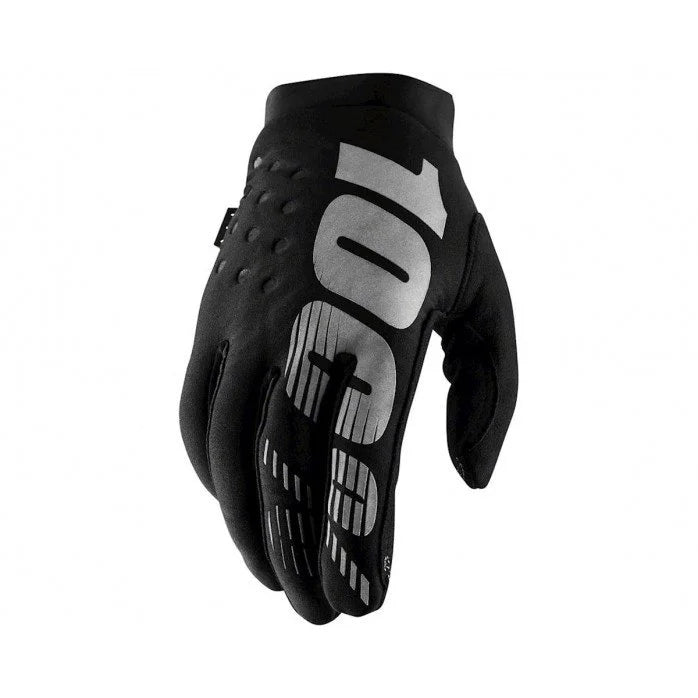 100% Brisker Glove - Black - 2022 Black Small