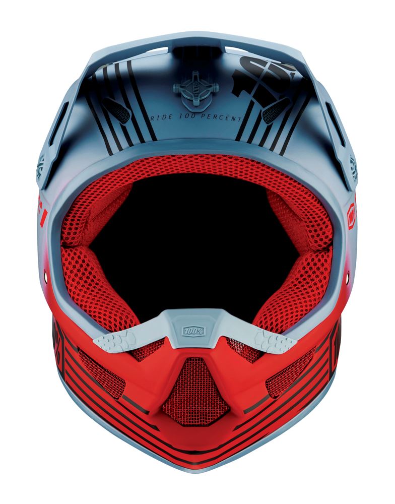 100% Status Helmet - Caltec-Gray
