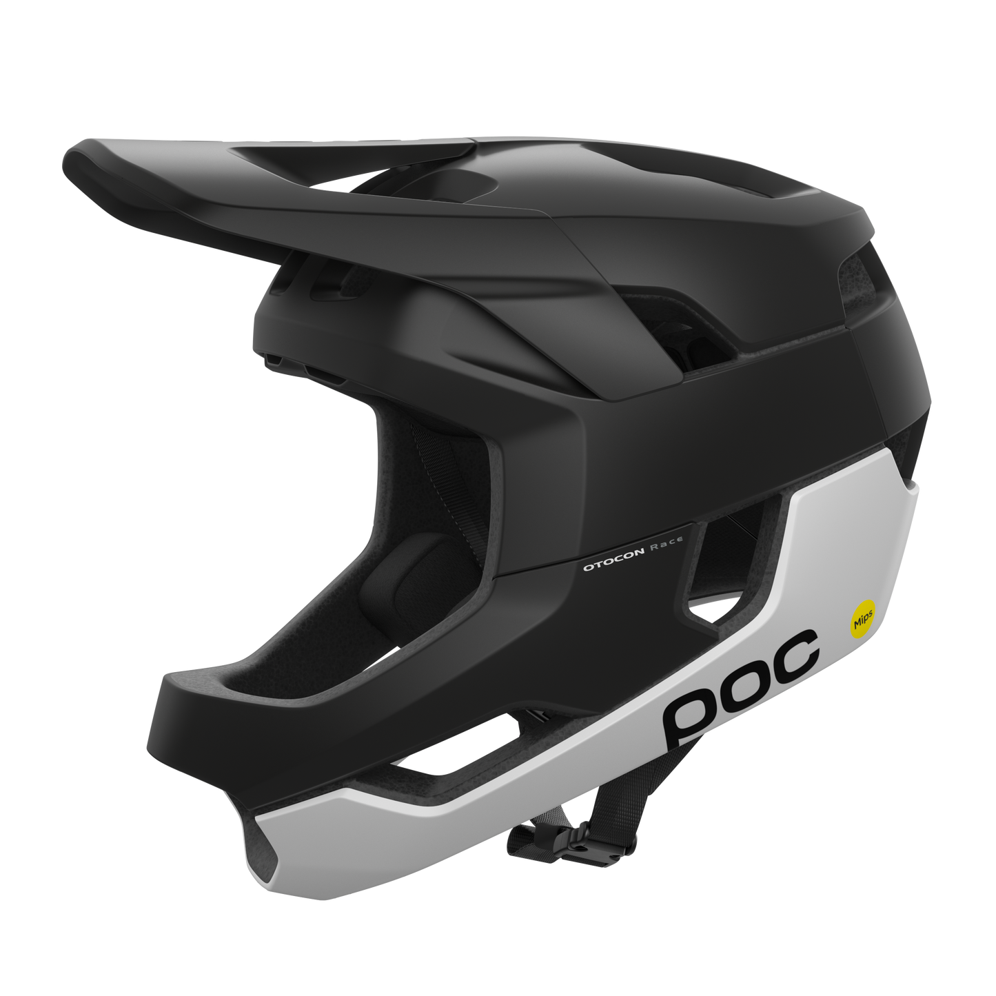 POC Otocon Race MIPS Full Face Helmet - Uranium Black-Hydrogen White Matt Uranium Black - Hydrogen White Matt X-Small