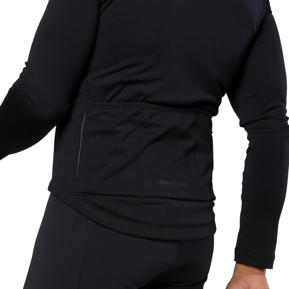 Pearl Izumi Attack Thermal Long Sleeve Road Jersey - Black