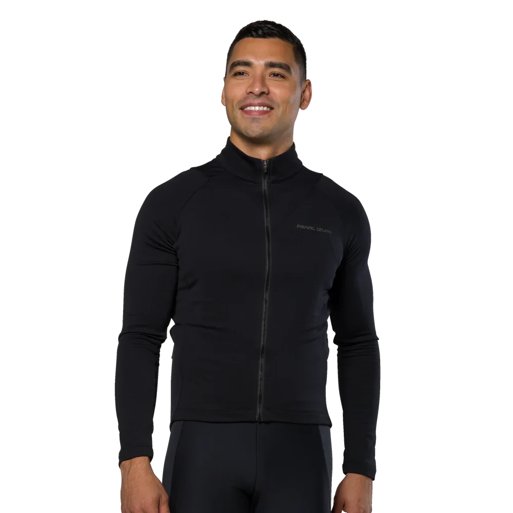 Pearl Izumi Attack Thermal Long Sleeve Road Jersey - Black