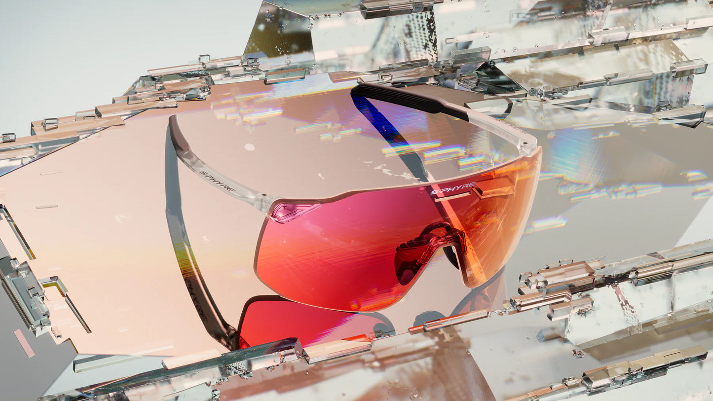 Shimano S-Phyre Sl RS Sunglasses - Road Lens - Matte Crystal