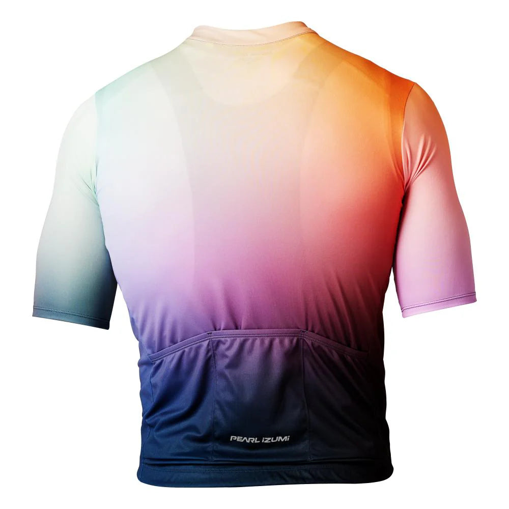 Pearl Izumi Attack Short Sleeve Road Jersey - Melon Air Dye