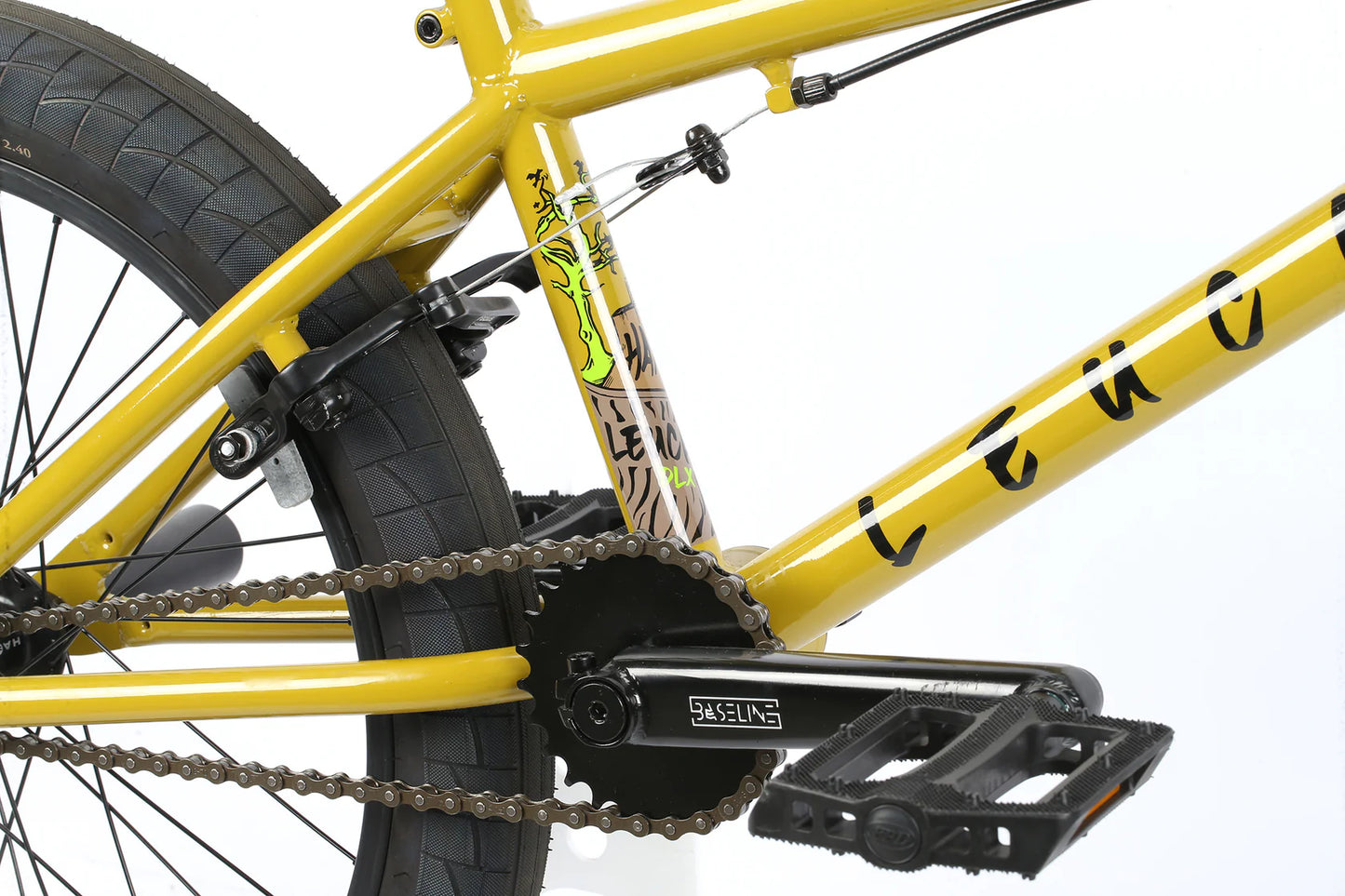 Haro Leucadia DLX 20" BMX - Honey Mustard