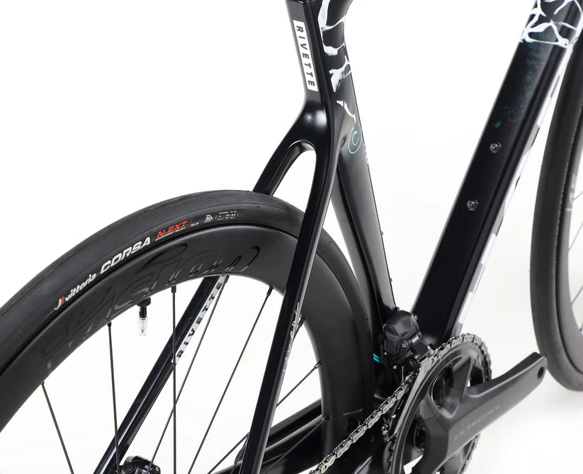 Haro Rivette Carbon 1 700c - Matte Black-Teal