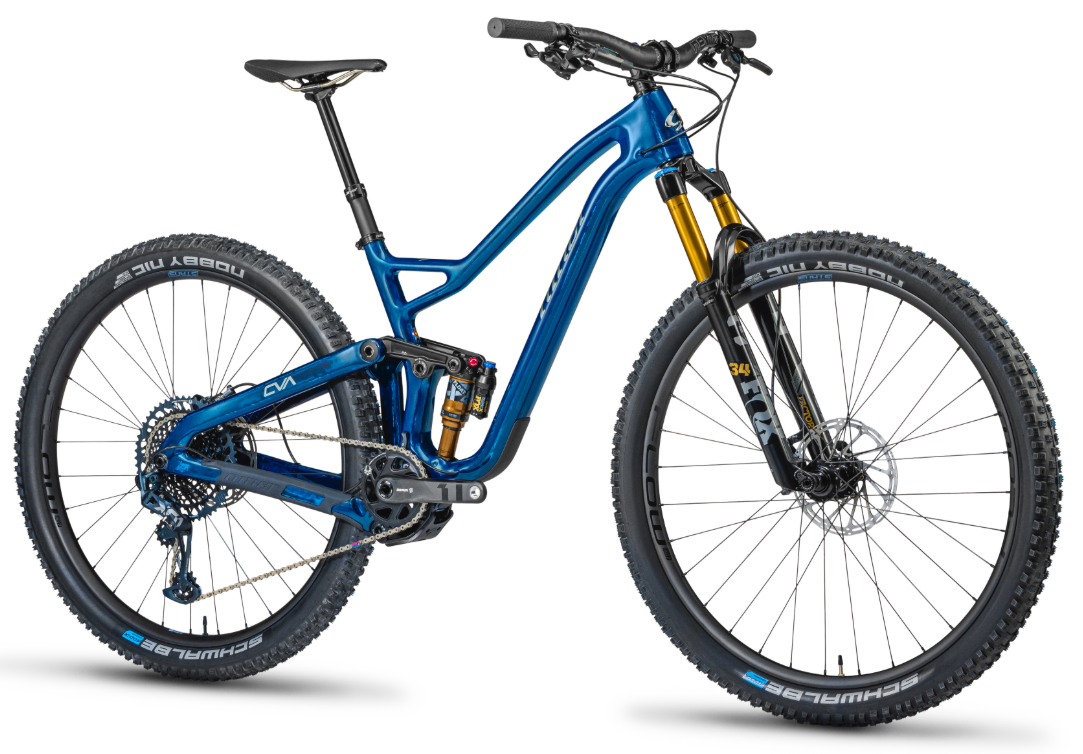 Niner Jet 9 RDO - GX AXS - Blue Tint-Silver - 2026