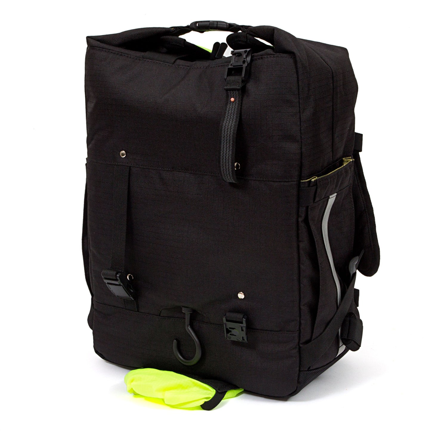 Po Campo Bedford Backpack Pannier - Black Ripstop