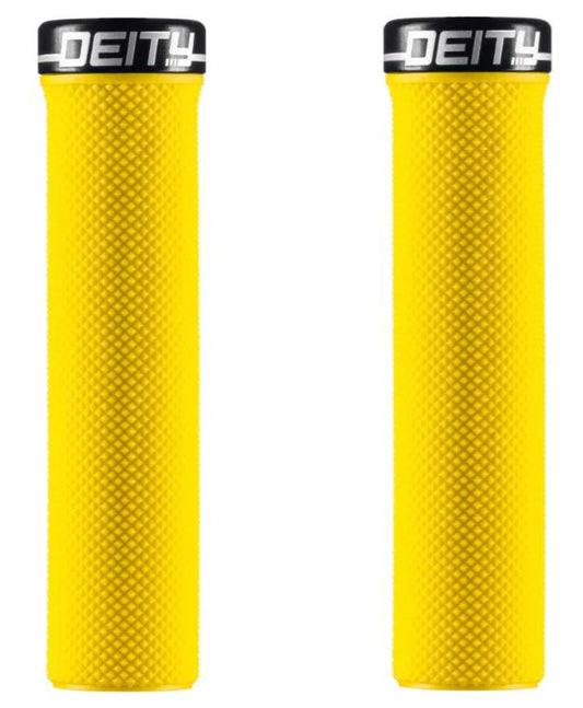 Deity Components Slimfit Grips - Yellow