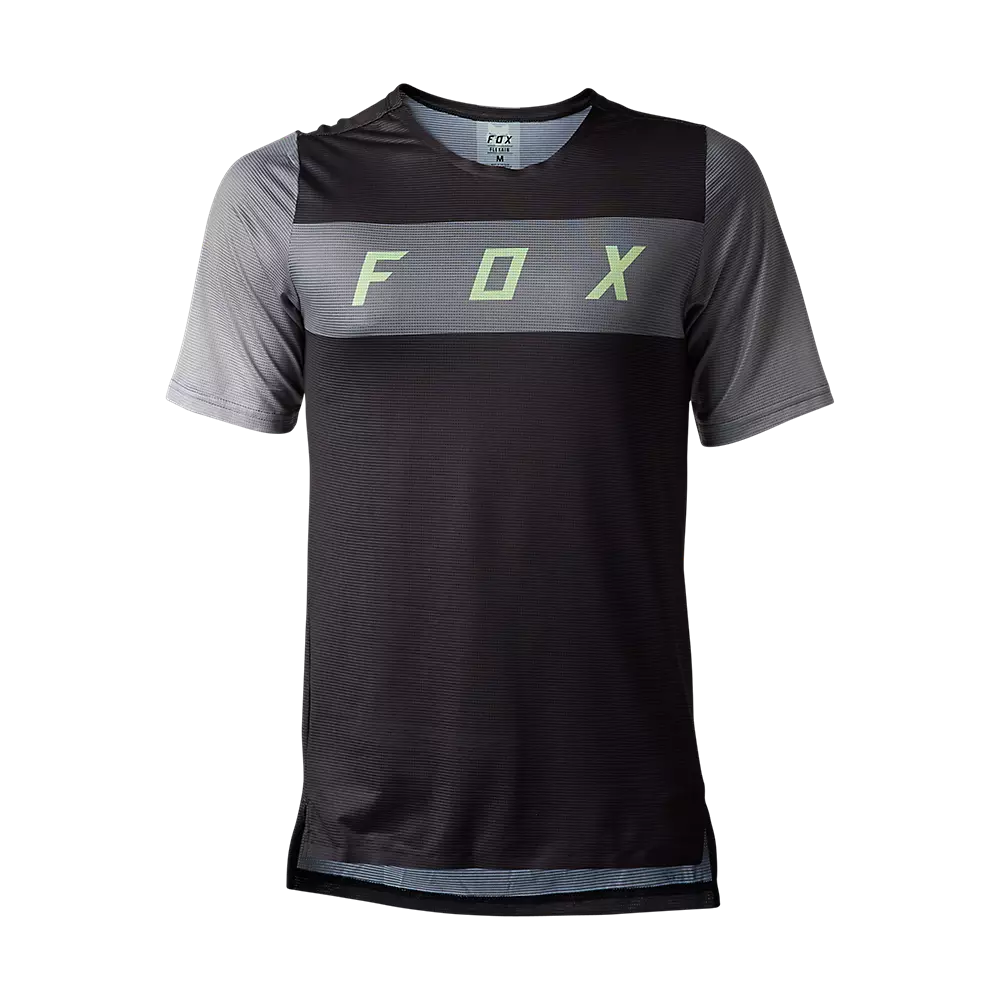 Fox Racing Flexair Short Sleeve MTB Jersey - Arcadia - Black
