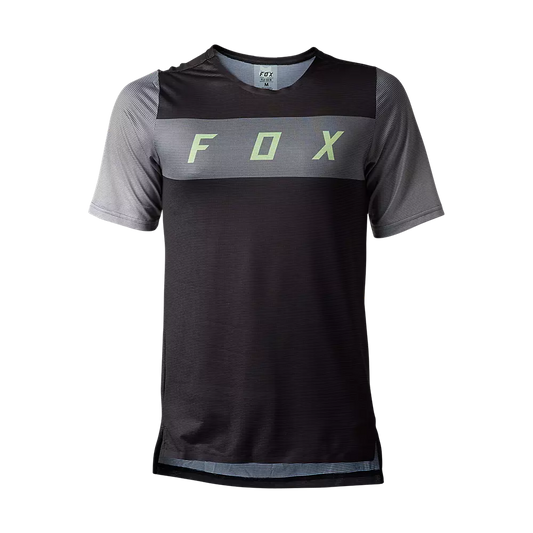 Fox Racing Flexair Short Sleeve MTB Jersey - Arcadia - Black