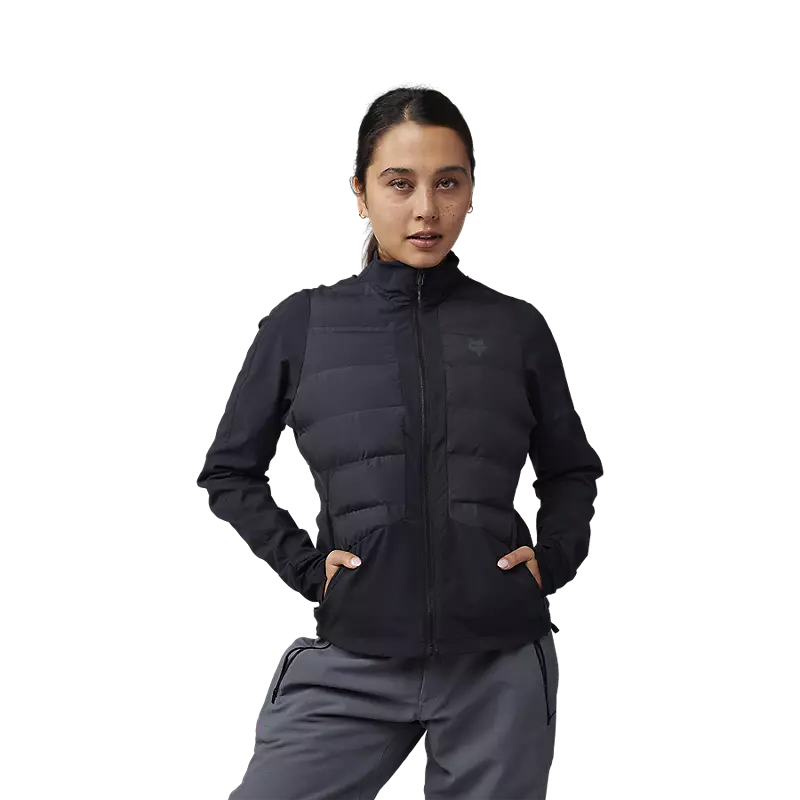 Fox Racing Flexair Fire Hybrid Cycling Jacket - Womens - Moss
