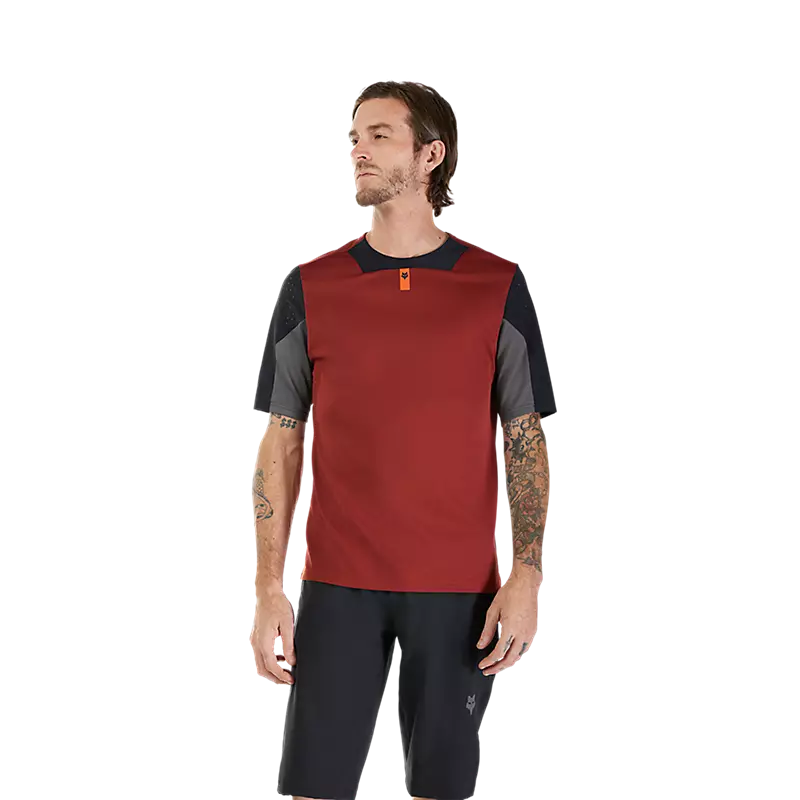 Fox Racing Defend Short Sleeve MTB Jersey - Rust