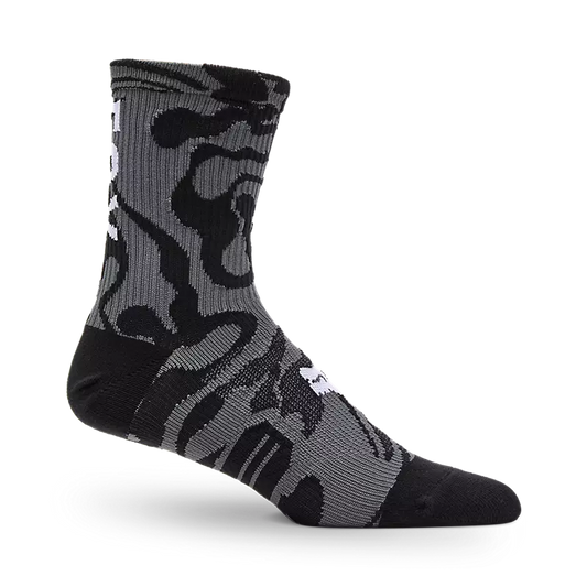Fox Racing 6" Ranger Sock - Frequency - Black
