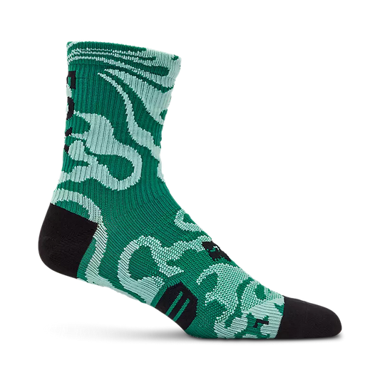 Fox Racing 6" Ranger Sock - Frequency - Pine