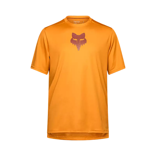 Fox Racing Ranger Short Sleeve MTB Jersey - Fox Head - Caramel