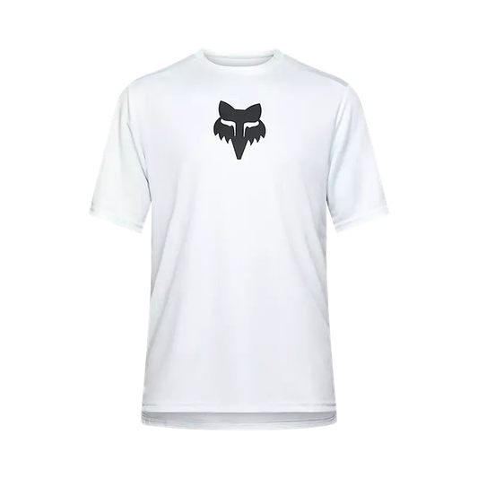 Fox Racing Ranger Short Sleeve MTB Jersey - Fox Head - Pale Blue