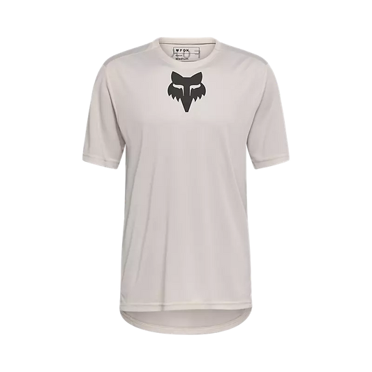 Fox Racing Ranger Short Sleeve MTB Jersey - Fox Head - Vintage White