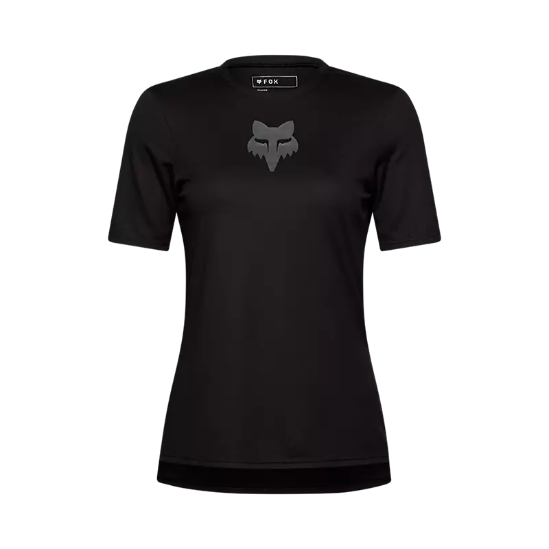 Fox Racing Ranger Short Sleeve MTB Jersey - Fox Head - Womens - Black