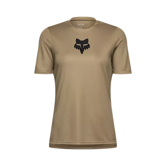 Fox Racing Ranger Short Sleeve MTB Jersey - Fox Head - Womens - Sand