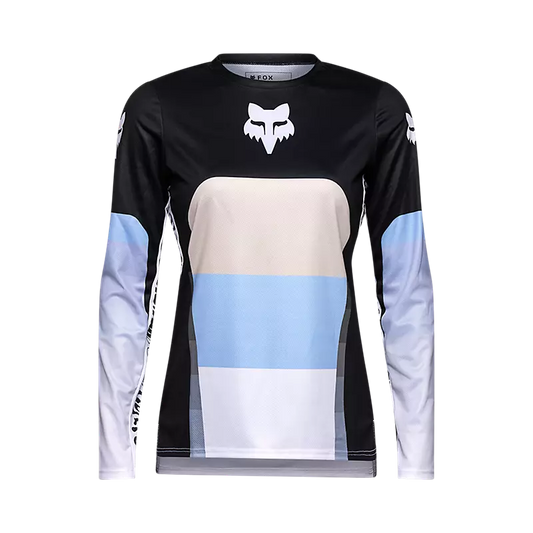 Fox Racing Ranger Long Sleeve MTB Jersey - Grid - Womens - Black