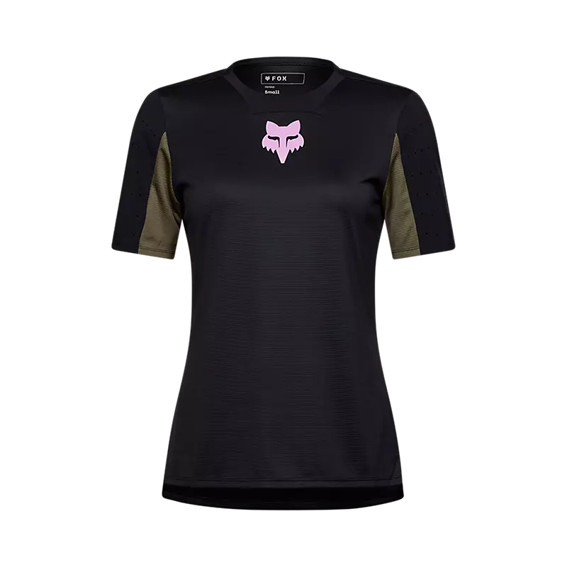 Fox Racing Defend Short Sleeve MTB Jersey - Park - Womens - Black