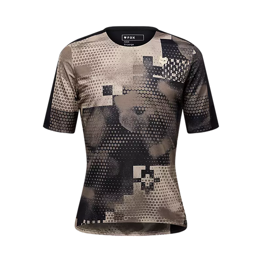 Fox Racing Flexair Ascent Short Sleeve MTB Jersey - Pulse - Sand