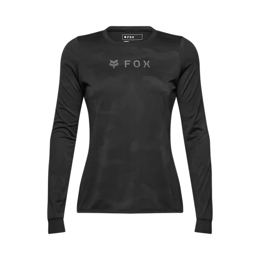 Fox Racing Ranger Tru Dri Long Sleeve MTB Jersey - Womens - Black