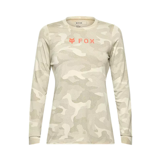 Fox Racing Ranger Tru Dri Long Sleeve MTB Jersey - Womens - Cream
