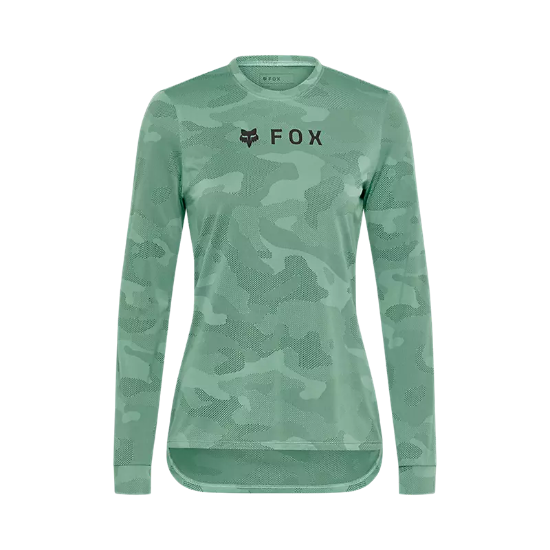 Fox Racing Ranger Tru Dri Long Sleeve MTB Jersey - Womens - Pine
