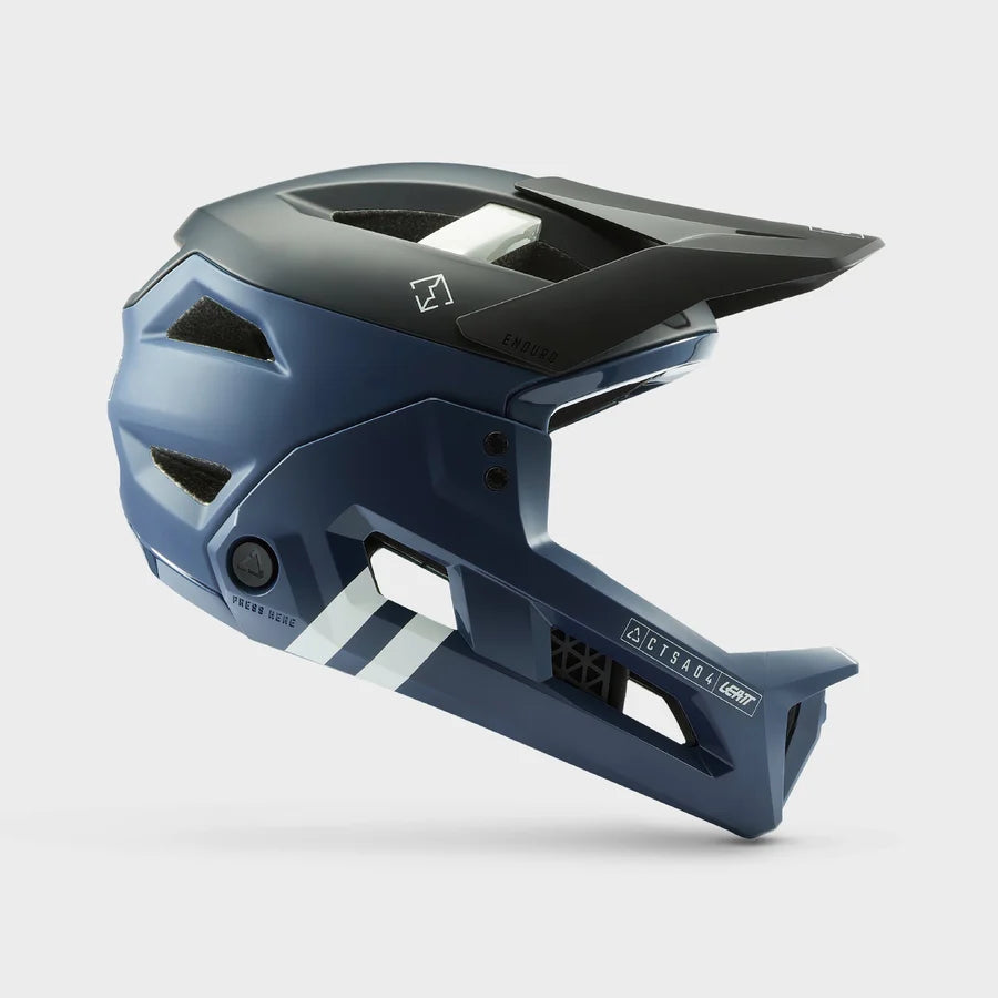 Leatt MTB Enduro 3.0 Full Face Helmet - Midnight Blue