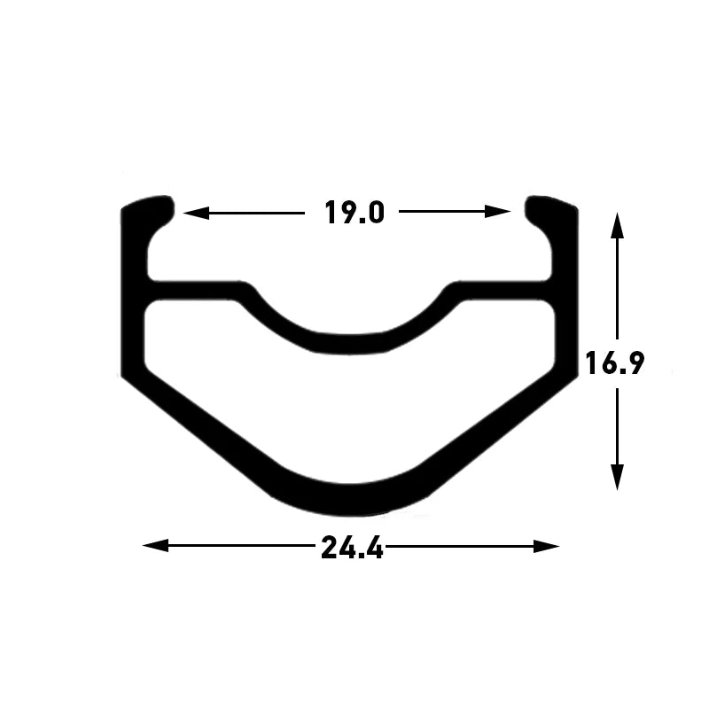 Stans ZTR 355 26" MTB Rim - White