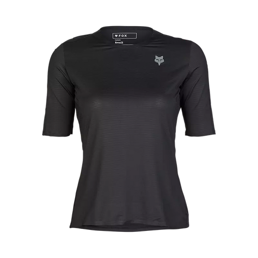 Fox Racing Flexair Ascent Short Sleeve MTB Jersey - Womens - Black