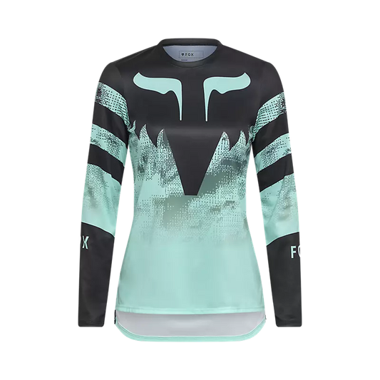 Fox Racing Ranger Long Sleeve MTB Jersey - Womens - Kairos - Turquoise