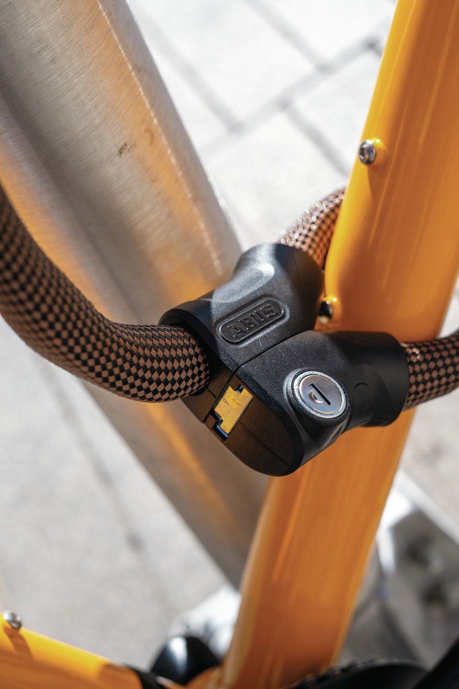 Abus Infinity Loop Chain Lock 1806/140 - Autumn Orange