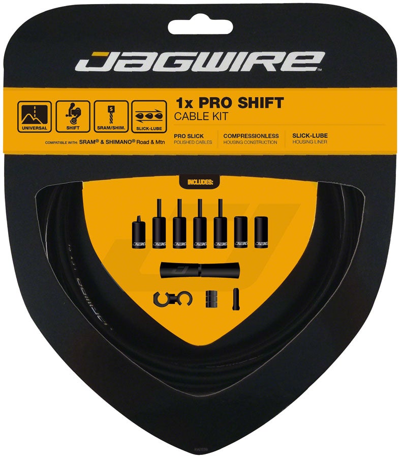 Jagwire 1x Pro Shift Kit - Black Black