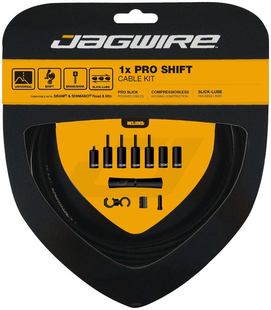 Jagwire 1x Pro Shift Kit - Black Black