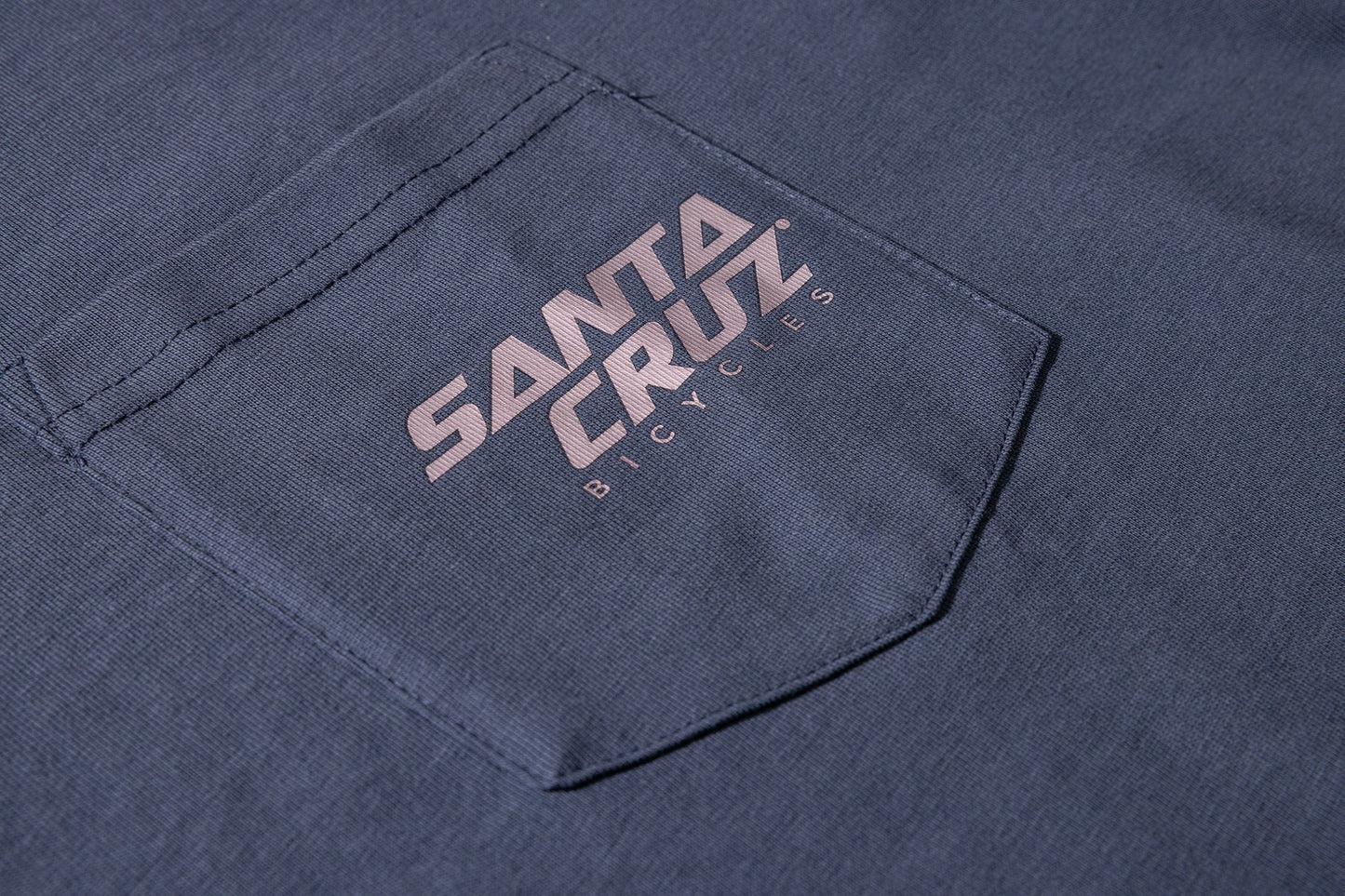Santa Cruz Stash Pocket Tee - Maritime Blue