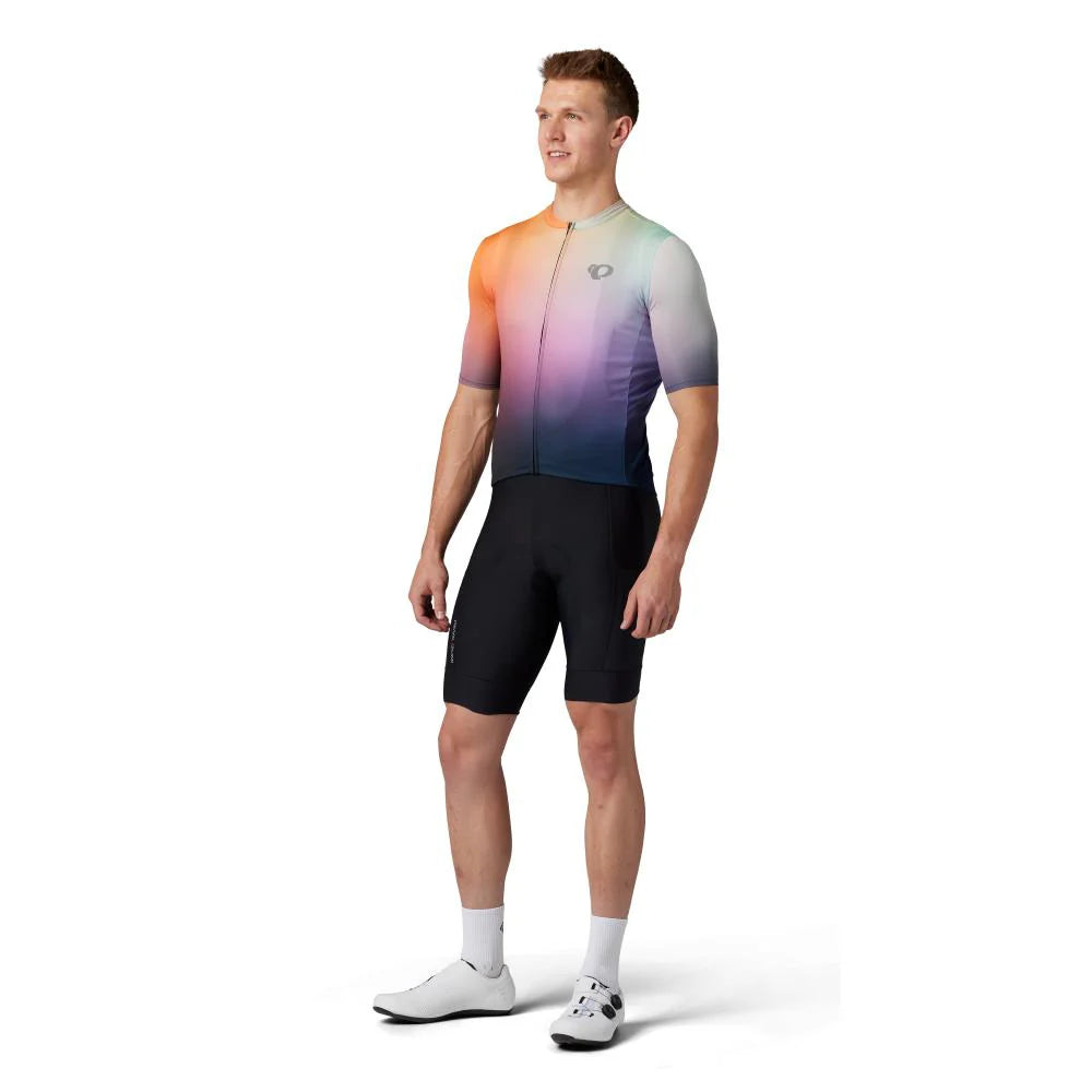 Pearl Izumi Attack Short Sleeve Road Jersey - Melon Air Dye