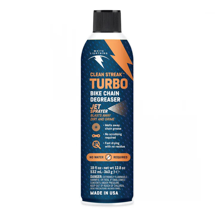 White Lightning Clean Streak Turbo Bike Chain Degreaser