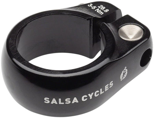 Salsa Lip-Lock Seat Collar - Black - 2020 Black 28.8mm