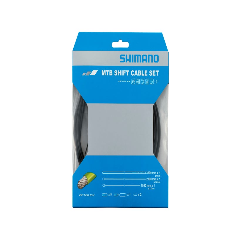 Shimano SP41 MTB Optislick Shift Cable Set - Black Black