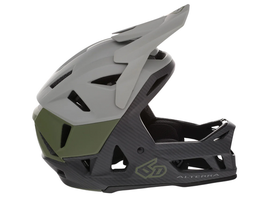 6D Helmets Alterra MTB Helmet - Segment - Military Green
