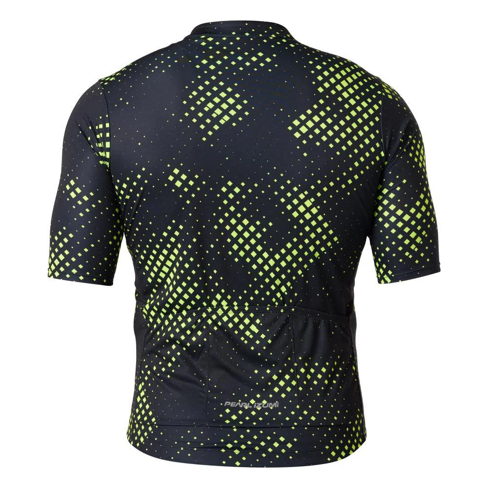 Pearl Izumi Attack Short Sleeve Road Jersey - Black-SY Bit Map