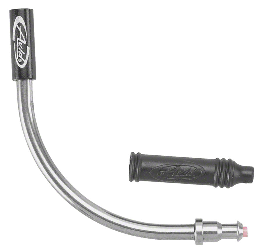 Avid V-Brake Pipe Silver Rear - 90 Degrees