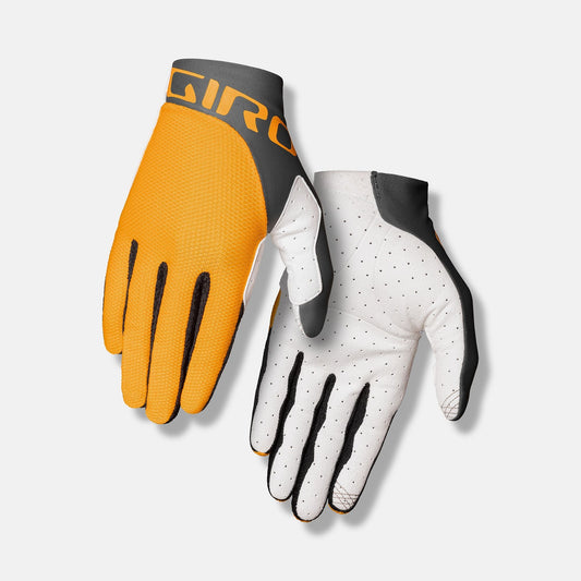 Giro Trixter MTB Glove - Glaze Yellow-Portaroaro Gray - 2021 Glaze Yellow - Portaroaro Gray X-Small